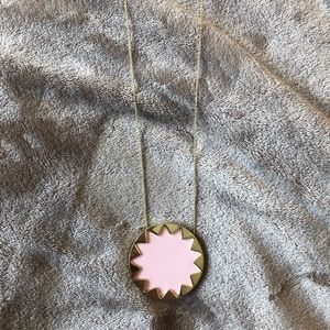 Pink House of Harlow 1960 Sunburst Necklace